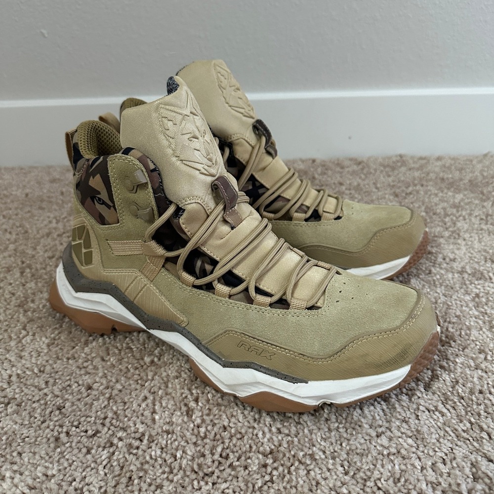 Rax Wild Wolf Mid Venture Hiking Shoe Tan Men's Size 10.5 Waterproof